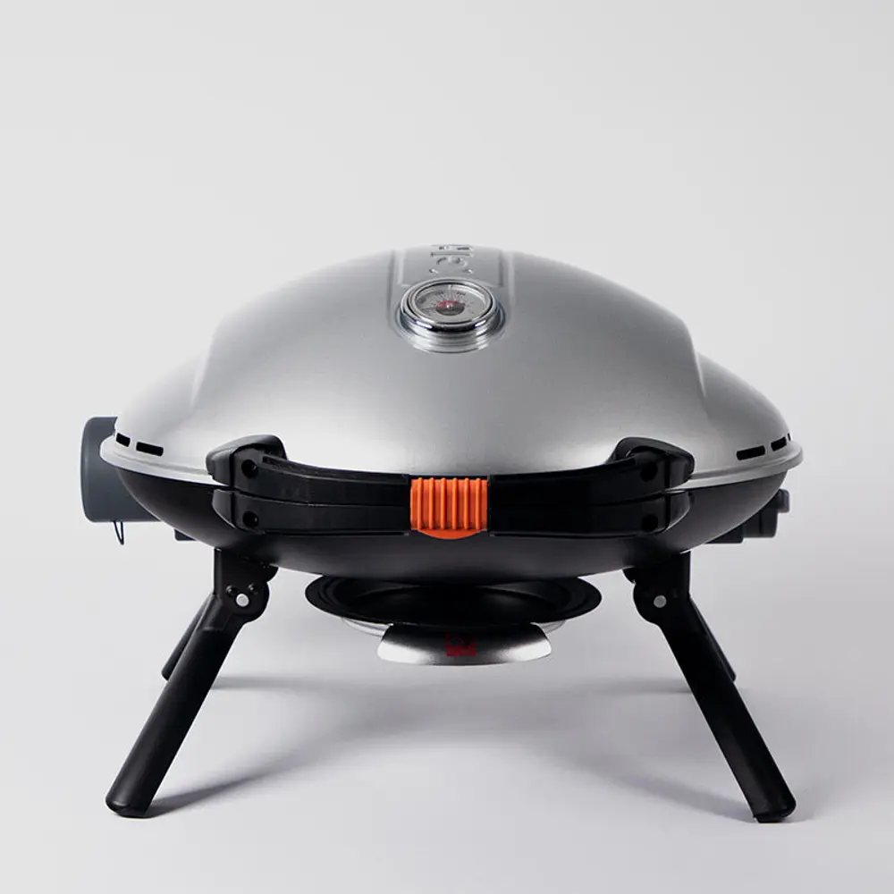 91521337 Газовый гриль O-GRILL 900MT bicolor black-silver и адаптер А 56x28 см STLM-0965354