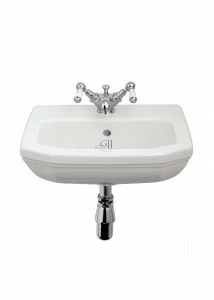 GH102764 Подвесная раковина настенная овальная Gentry Home  белая