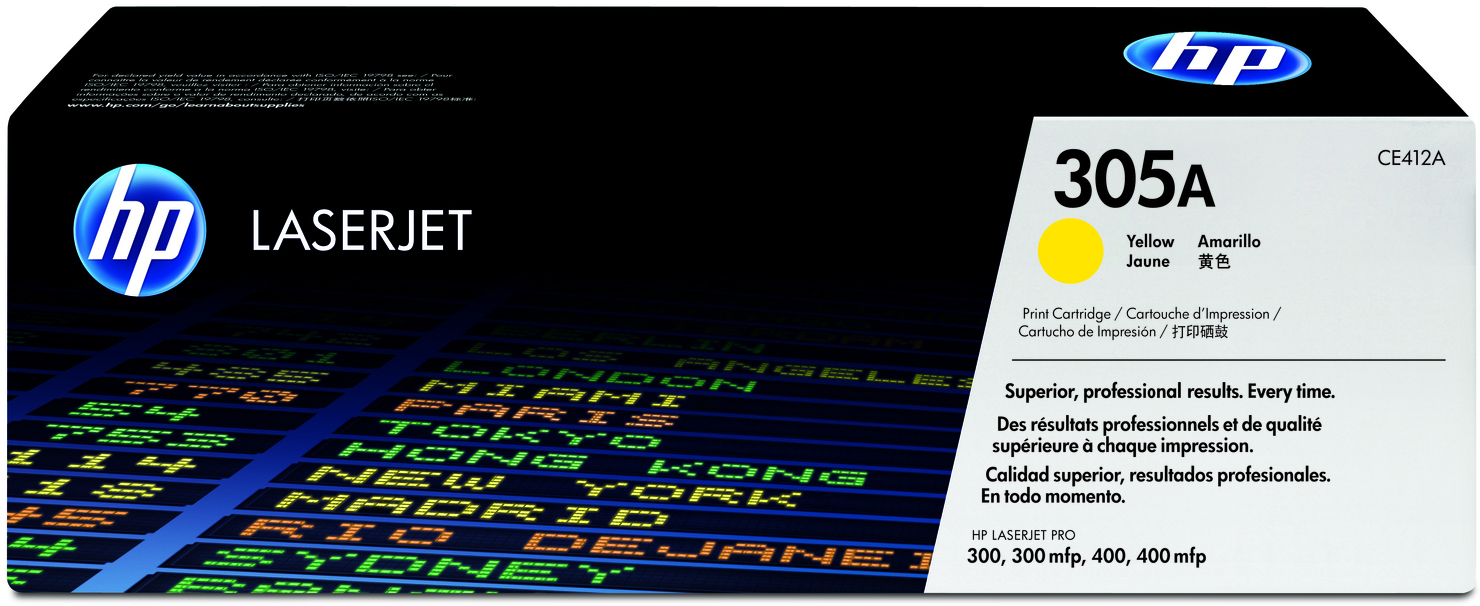 CE412A 305a yellow laserjet toner cartridge HP Santreyd 