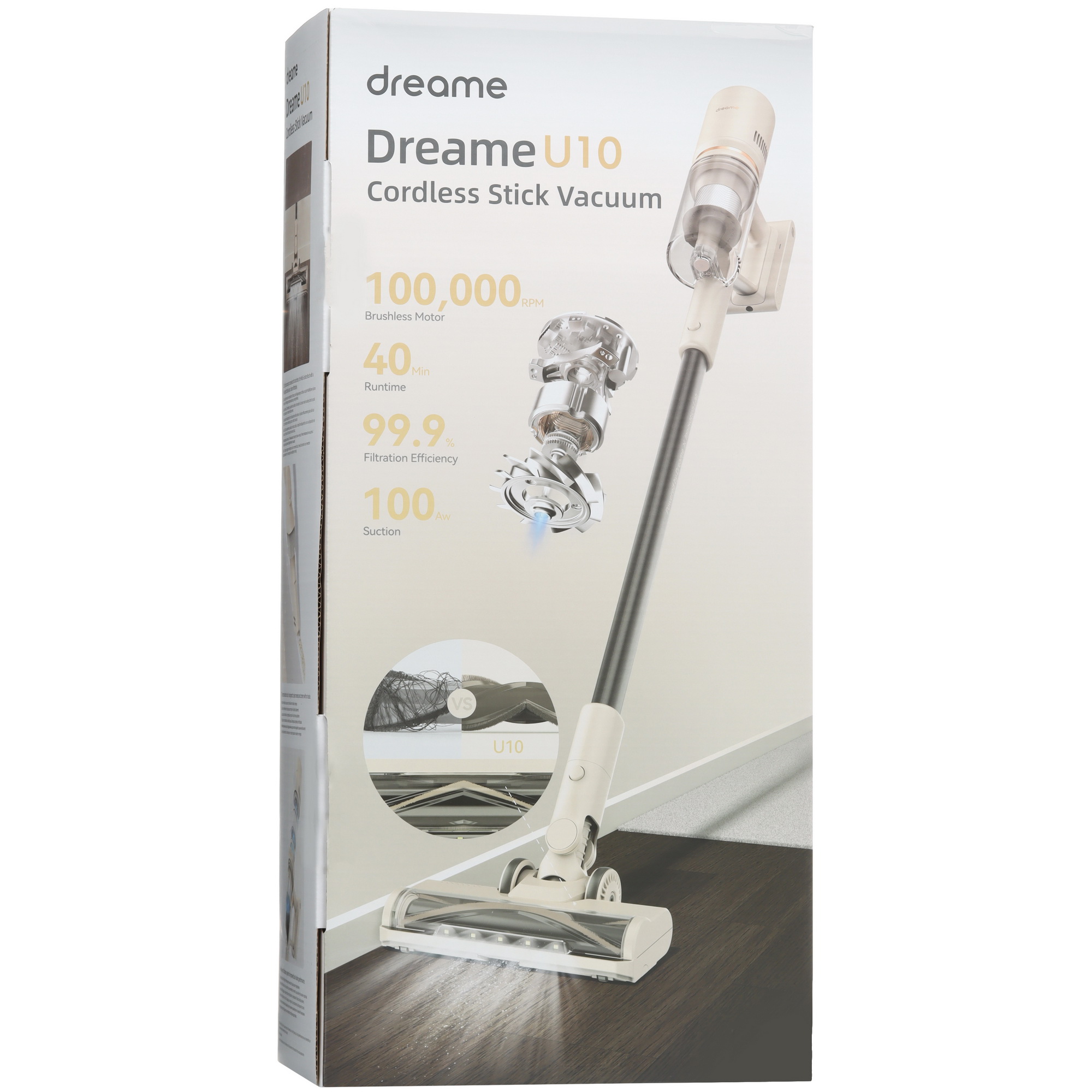 5428122 Пылесос  вертикальный  Dreame U10  белый STDN-0034229 - Вид №9