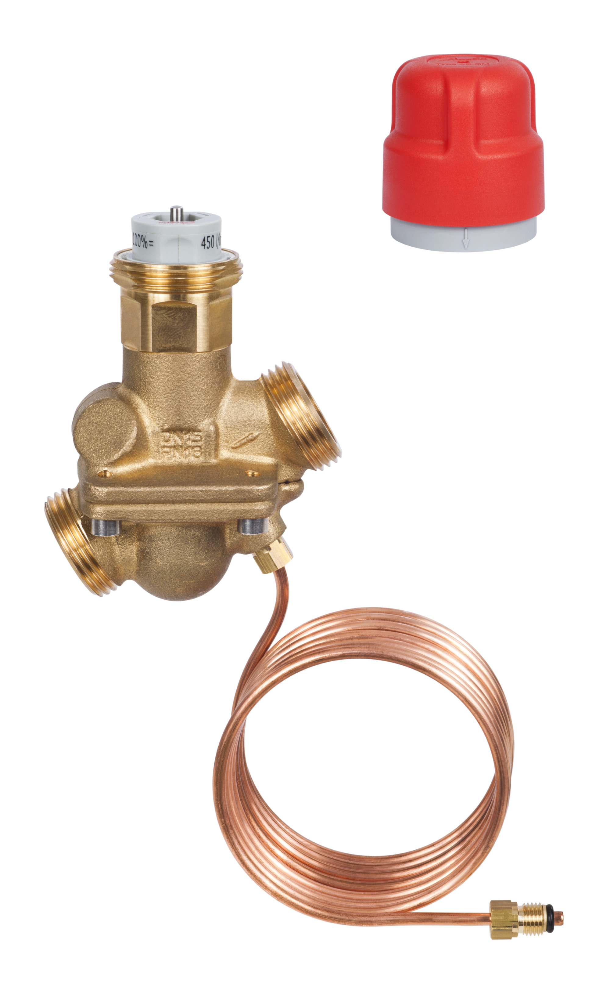 Danfoss Автоматический комбинированный клапан-регулятор AB-PM с наружной резьбой AB-PM DN10 клапан балансировочный 003Z1401  - Вид №19