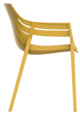 VONDOM Садовый стул из полипропилена с подлокотниками Spritz 56017 - Вид №5