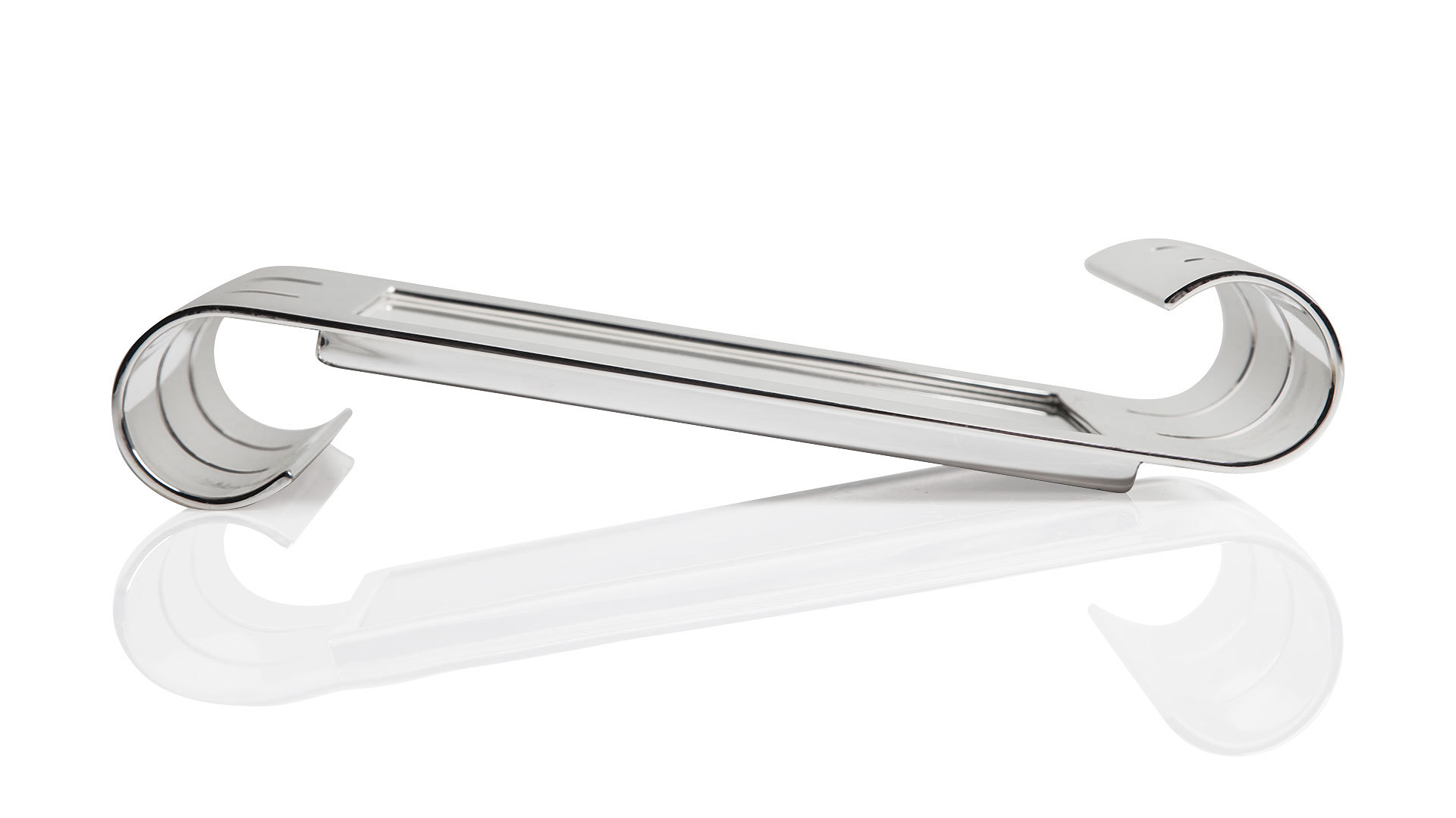 10565351 Puiforcat Рамка для фото 17,2х17,3см "Рюбан" (посеребрение) Посеребрение  - Вид №1