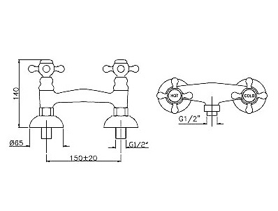 1207512C0cr Смеситель Gattoni Vivaldi Santreyd - Вид №1