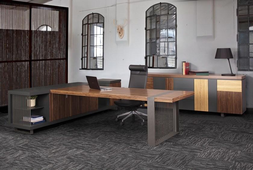 Tuna Ofis Рабочий стол со встроенной полкой Corinth sun-id-1479042 - Вид №3