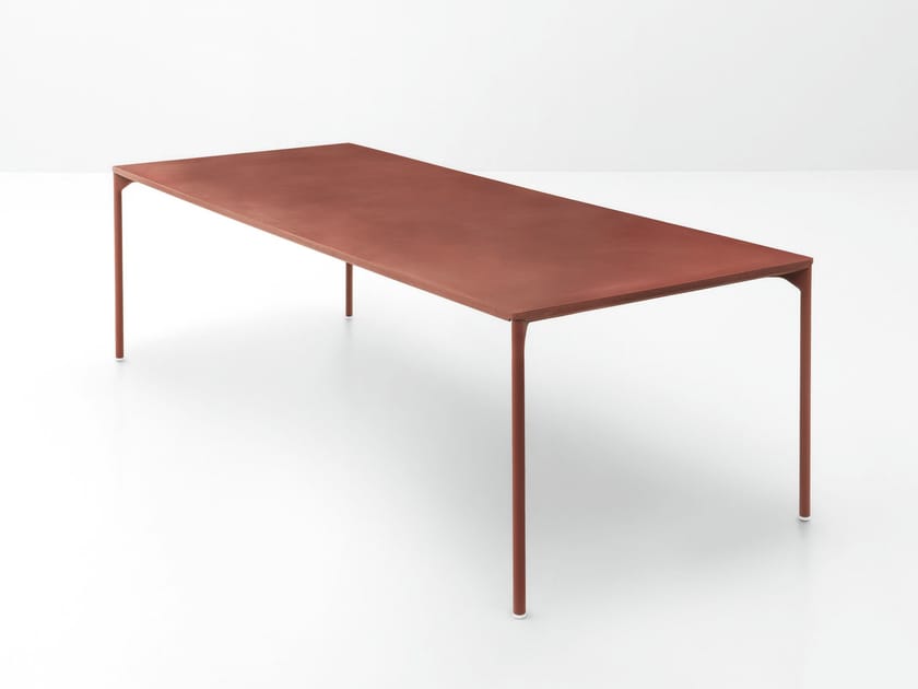 Прямоугольный бетонный стол Paola Lenti ARCH-00051785