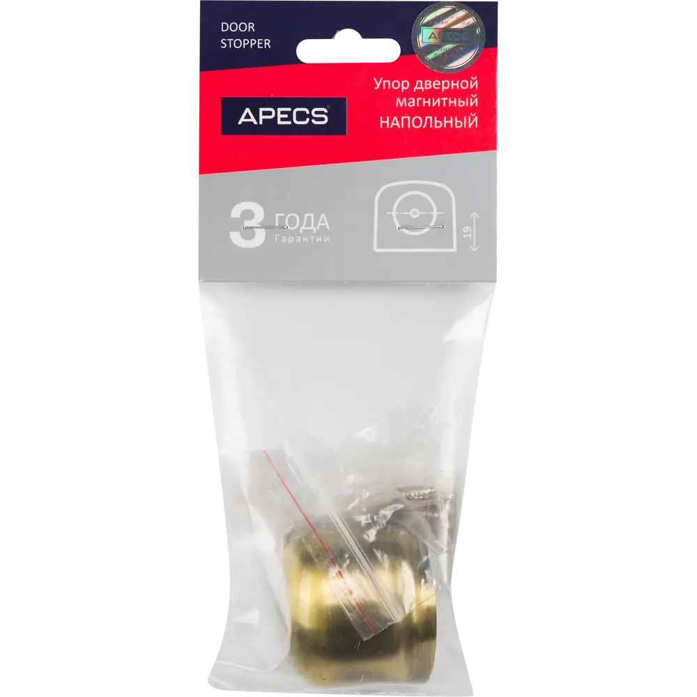 Магнитный ограничитель двери APECS DS-2751 в бронзовом исполнении 12264409 STLM-0001863 - Вид №2