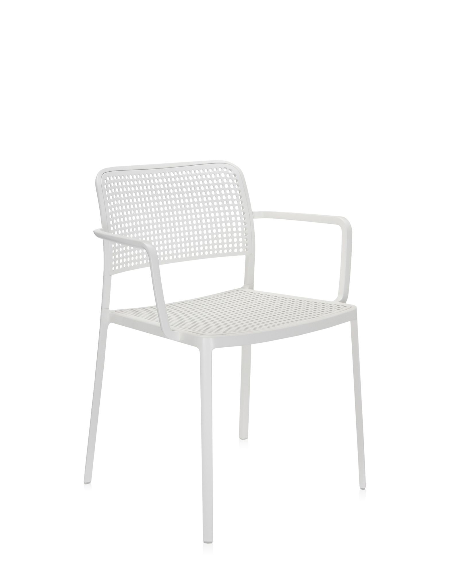 Алюминиевый штабелируемый стул с подлокотниками Kartell AUDREY ARCH-00131183 - Вид №7