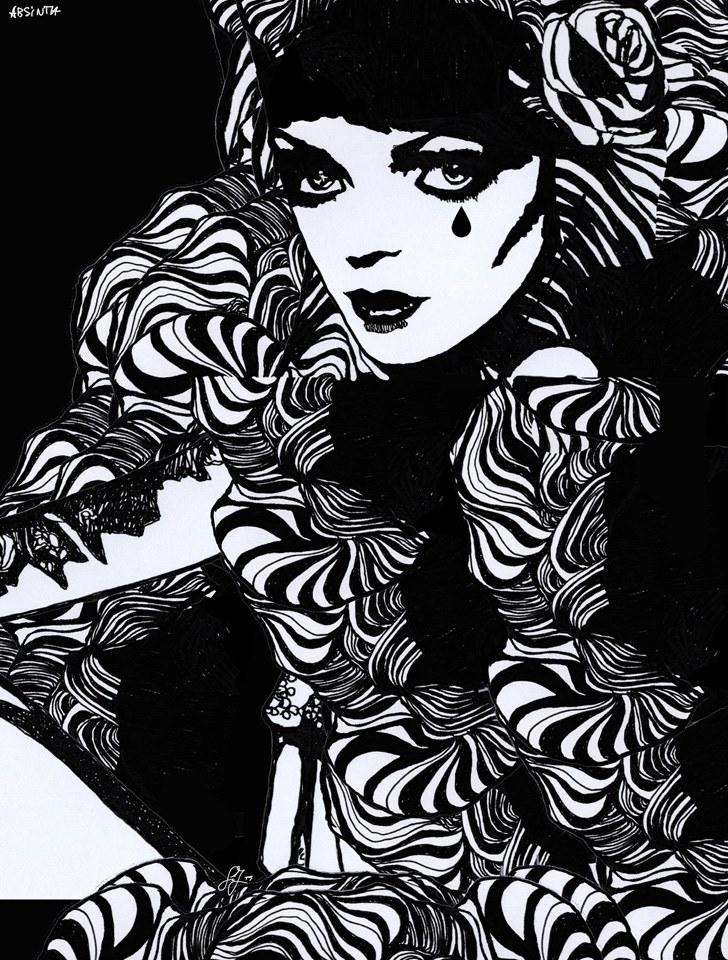 MOMENTI Авторский художественный принт Crazy home paintings Gi-026 - Вид №1