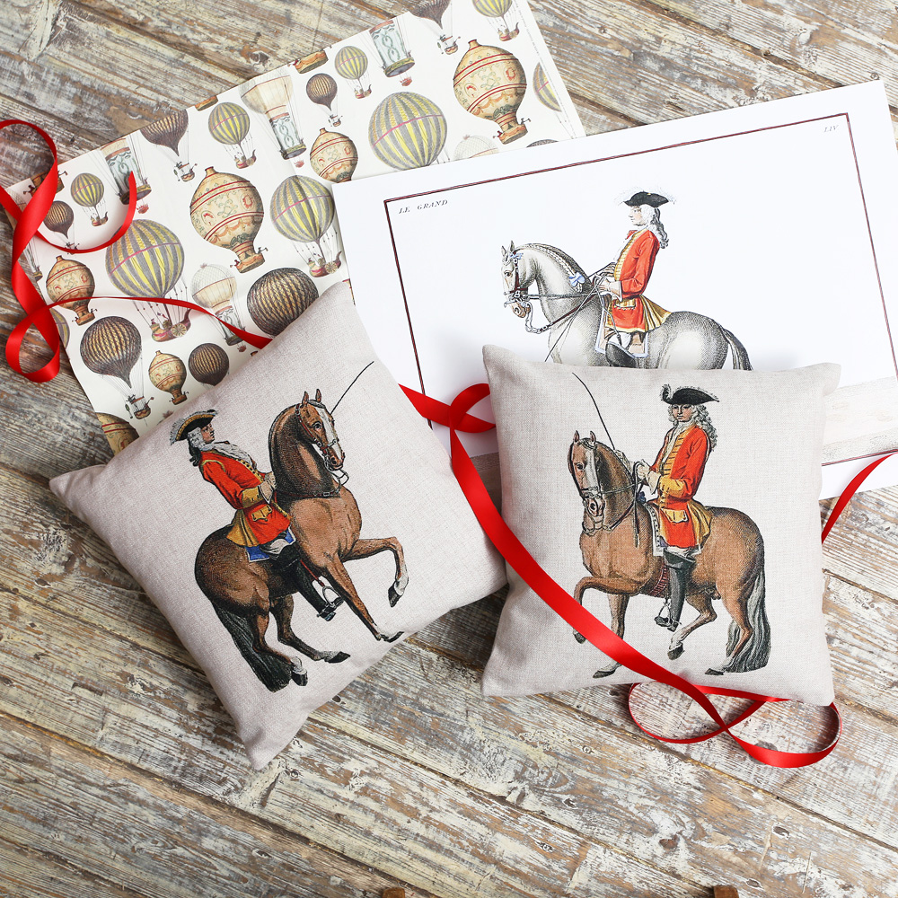 2719150 Декоративная подушка «Верховая езда, Урок № 2» Object Desire  - Вид №3