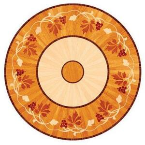 Художественный паркет Da Vinci Розетка 26-165 Дуб Селект (Гладкая) х1000диаметр мм.