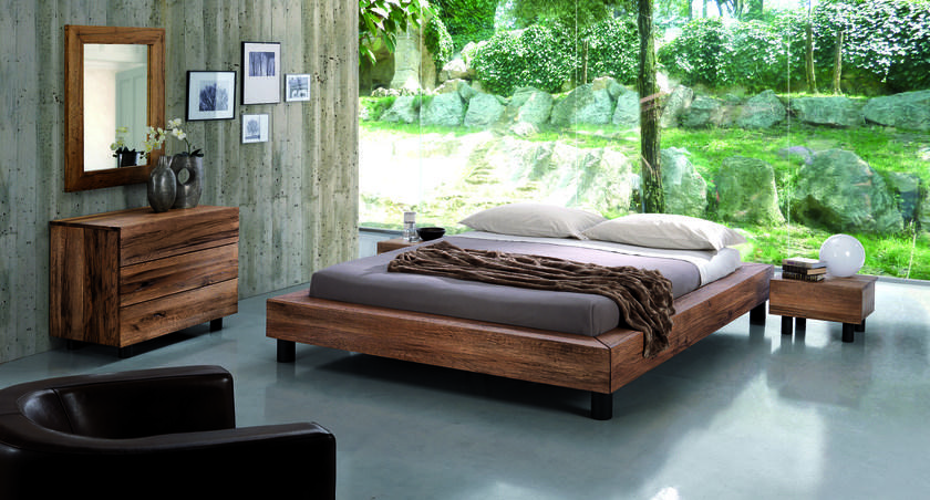 Oliver B. Двуспальная кровать из дуба Oliver b. wild Al520, al530 - Вид №1