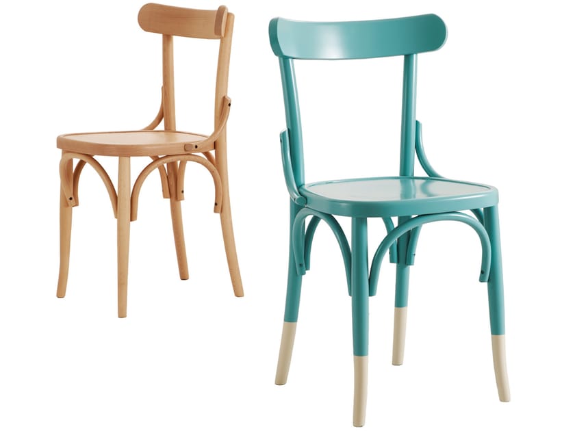 Стул из бука с открытой спинкой XLINE Янтарь ARCH-00109316