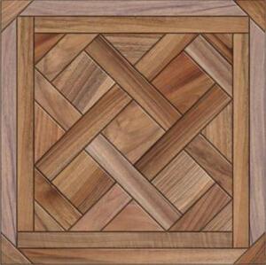 Модульный паркет Da Vinci Инженерный модульный паркет из ореха Гранд Орех Европейский (Грецкий) Натур (Гладкая) 619х619 мм.