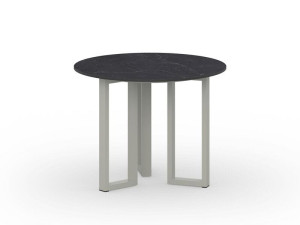 Круглый садовый стол HPL