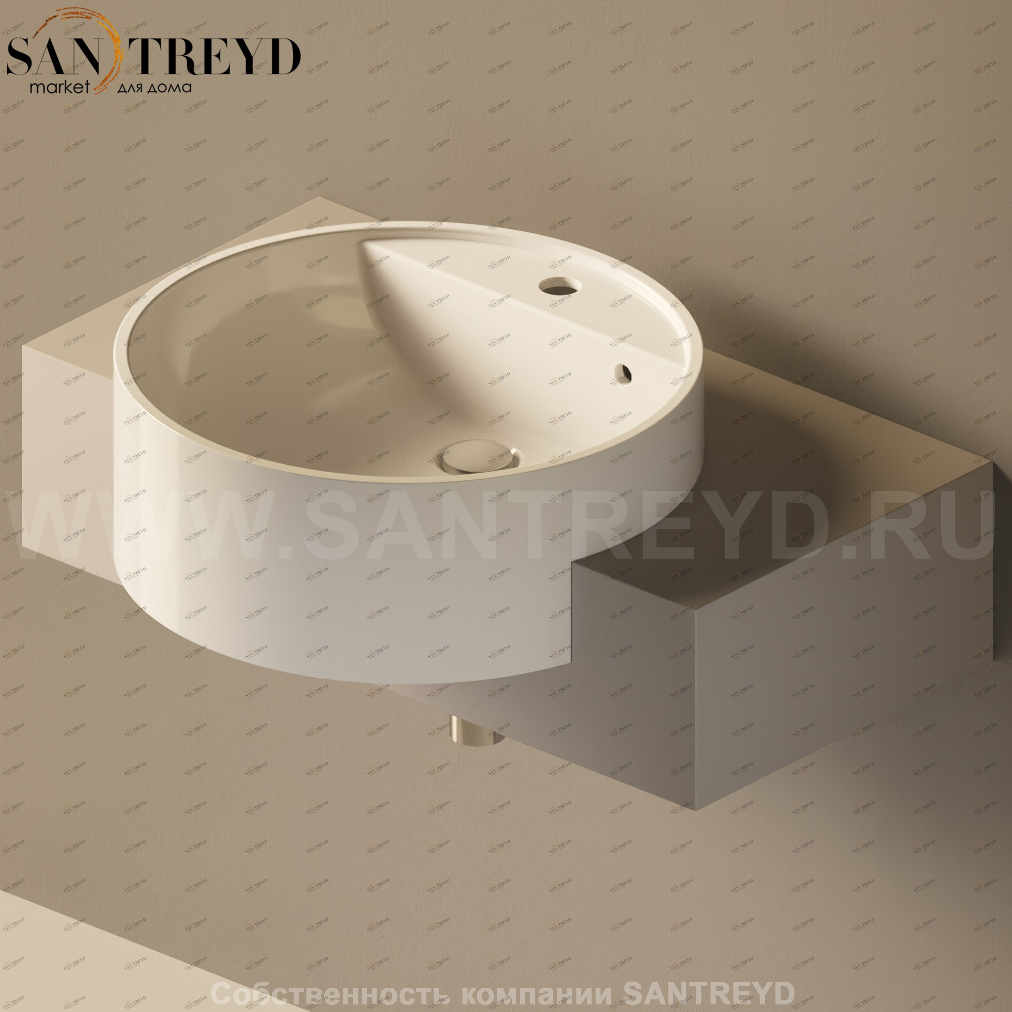 Flaminia FORTY6 Столешница от 80 до 250 см серая F65054.1019 Ceramica Flaminia F650541019