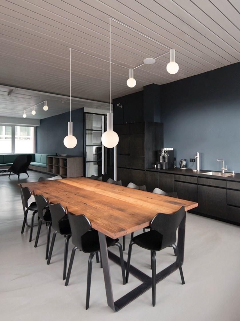 EGOLUCE Металлический светодиодный потолочный светильник Edison 5612 - Вид №1