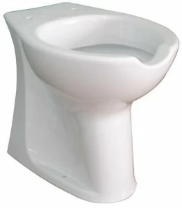 D0290/01 Приставной унитаз напольный Белый Goman OPEN Италия