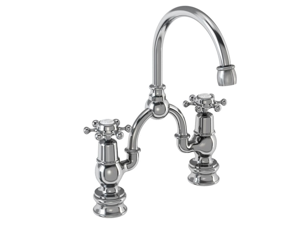 Смеситель для раковины с 2 отверстиями Burlington BIRKENHEAD REGENT ARCH-00058405