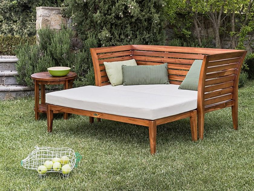 Il Giardino di Legno 3-местный садовый диван из дерева Georgetown 231 - Вид №5