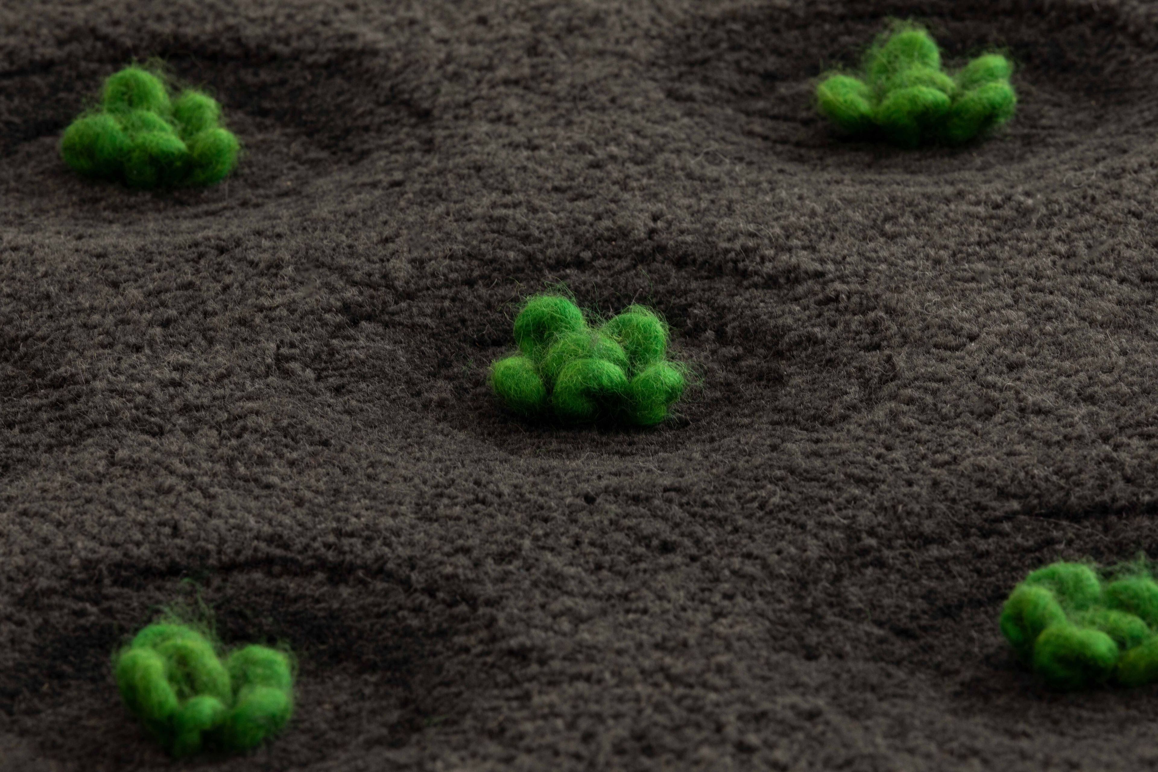 Круглый шерстяной ковер ручной работы GAN LA GERIA-LANZAROTE ARCH-00135602 - Вид №4