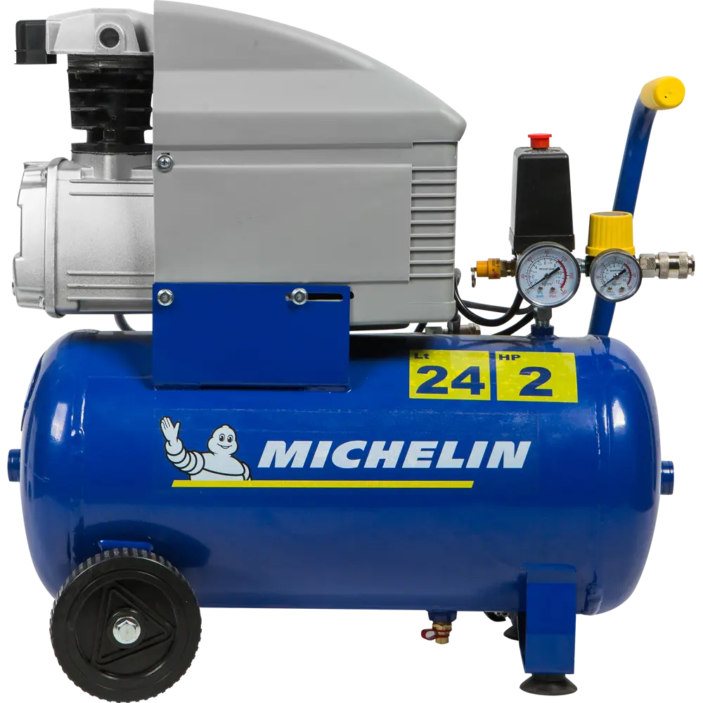 Компрессор поршневой масляный Michelin MB 2420, 24л, 170 л/мин 82457598 STLM-2003502  - Вид №1