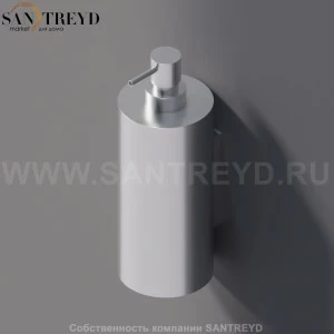 Agape 369 Диспенсер для жидкого мыла хромированный сатин A369224SP