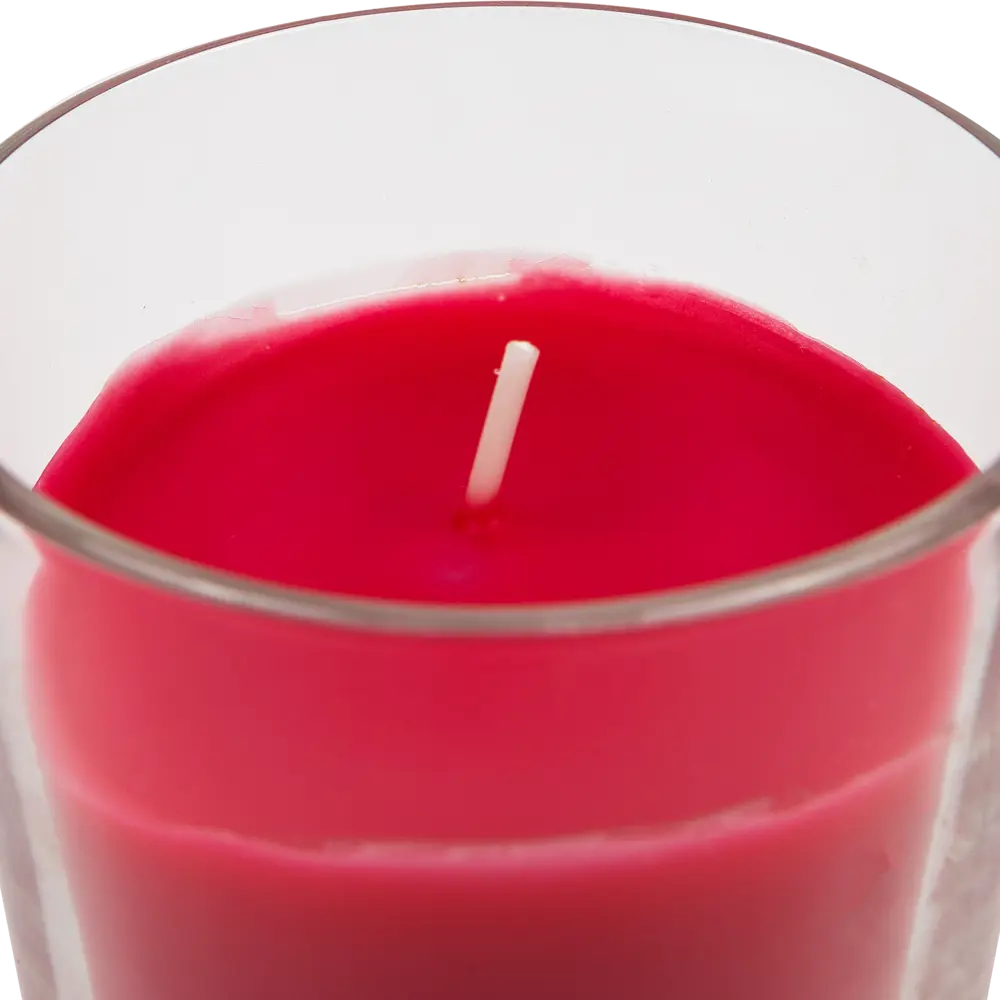 89369064 Свеча ароматизированная в стакане Клубника красная 8.5 см STLM-0816368 Santreyd  - Вид №1