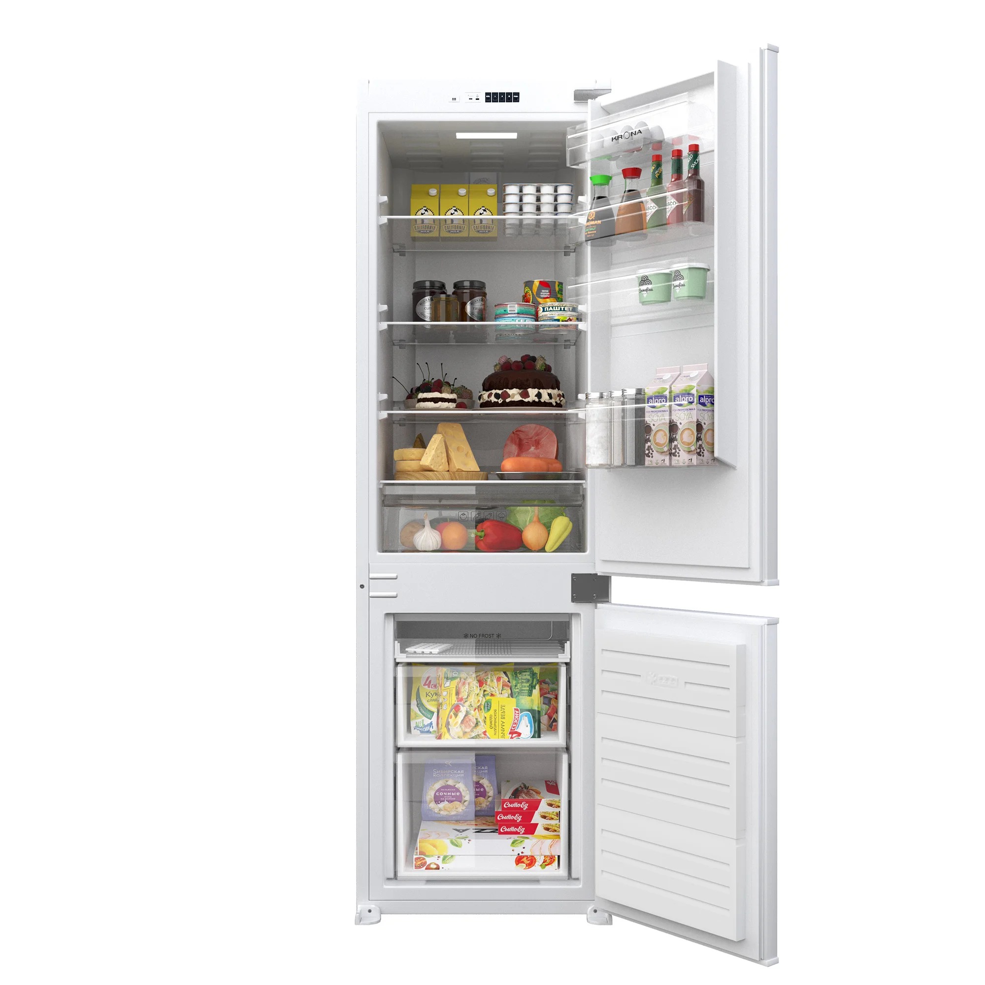 9055081 Встраиваемый холодильник KRONA ZETTEL FNF RFR KRONA1 STDN-0097713 - Вид №1