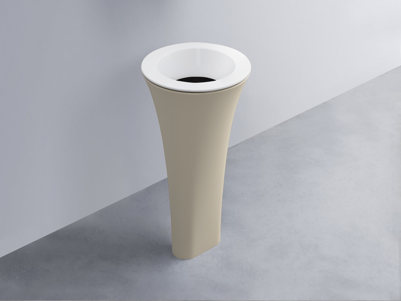 AMLA45-BL+AMPILT-LV+AMCOLT-LN Раковина Amedeo Tondo отдельностоящая cielo Enjoy + Amedeo Ceramica Cielo