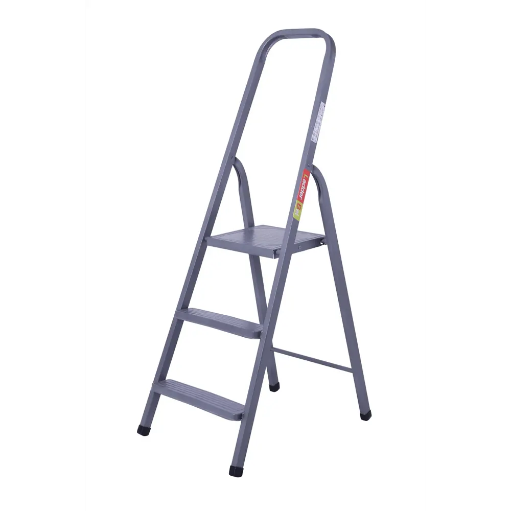 Стальная стремянка LADDERBEL на 3 ступени с антискользящим покрытием 12421857 STLM-0002161