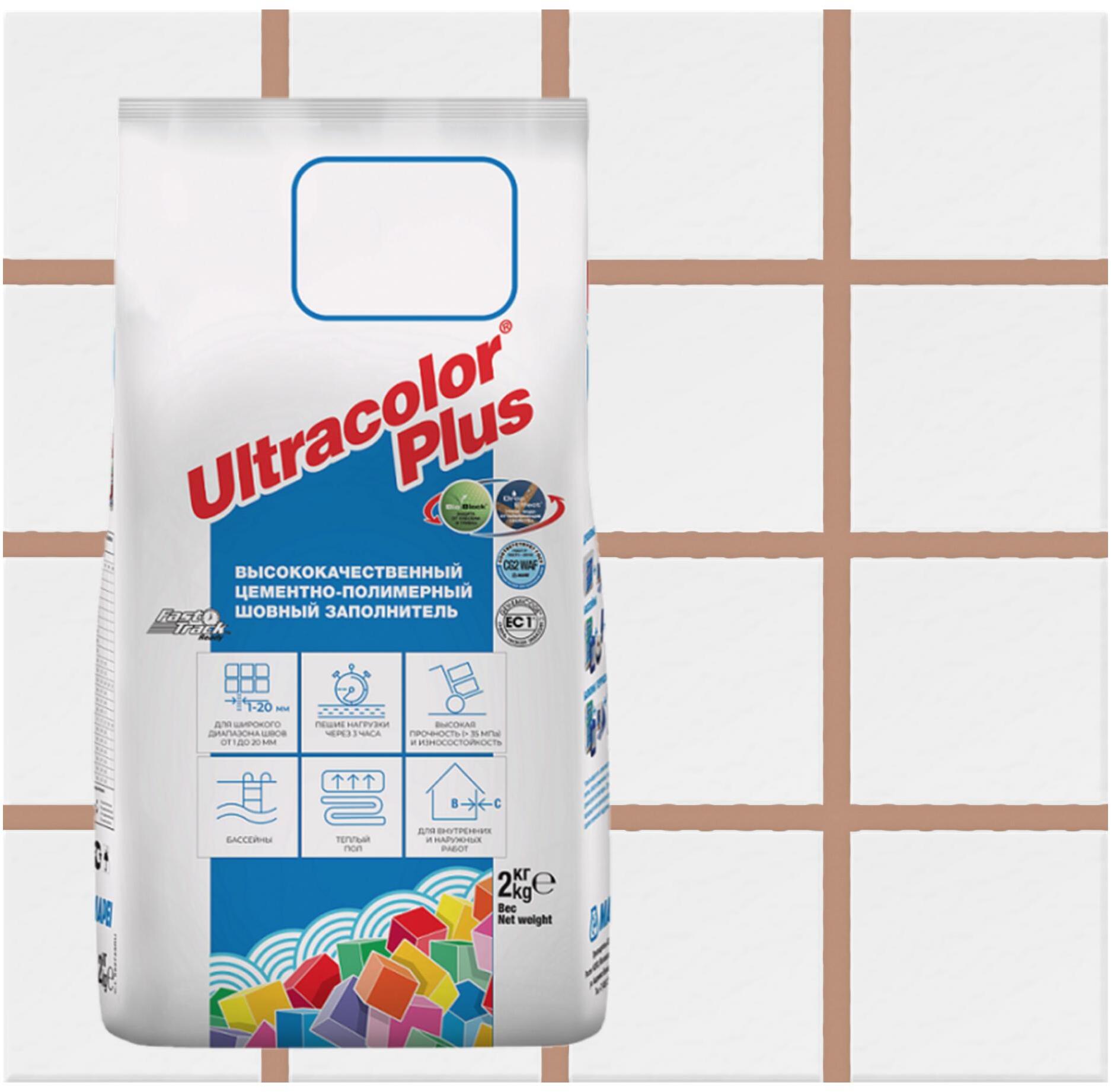 90342374 Затирка Ultracolor Plus 258 Бронзовый, 2 кг STLM-0192301 MAPEI