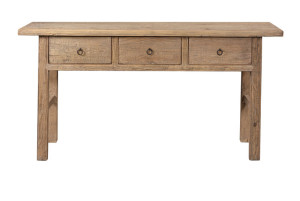 FUBR056 Винтажная консоль из вяза ijlbrown