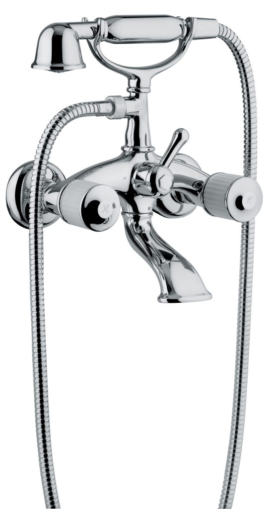 4526 Внешний смеситель для ванны и душа с душевым комплектом. Bongio Cristallo