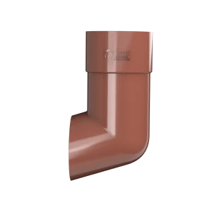 Отвод для трубы 82 мм цвет красный