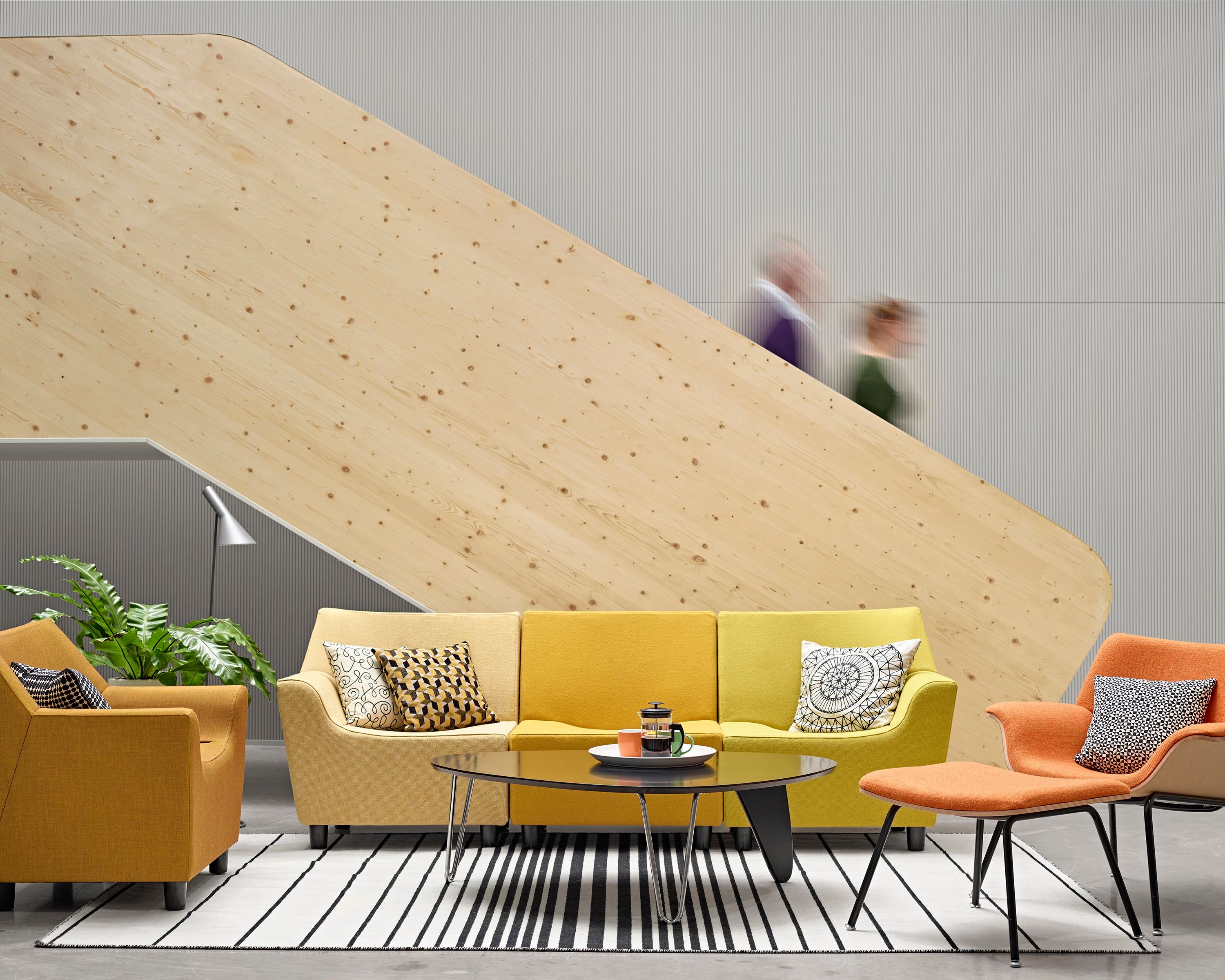 Модульный тканевый диван Herman Miller Swoop ARCH-00001740 - Вид №1