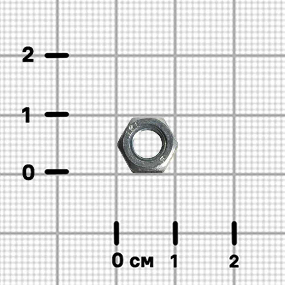 Гайка шестигранная М6 DIN 934 сталь оцинкованная на вес 89400354 STLM-2017597 Santreyd  - Вид №1