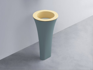 AMLA45-CN+AMPILT-PM+AMCOLT-PL Раковина Amedeo Tondo отдельностоящая cielo Enjoy + Amedeo