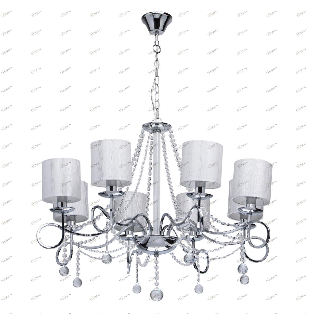 Подвесная люстра MW-Light Федерика 83 684010208 MW-LIGHT ДИЗАЙНЕРСКИЕ, ФЕДЕРИКА 186208 Белый 