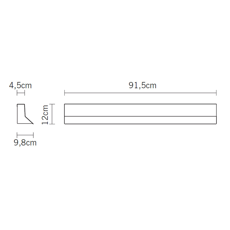 Светильник настенный белый Fabbian D83D0101 FABBIAN  00-3882574 Белый  - Вид №1