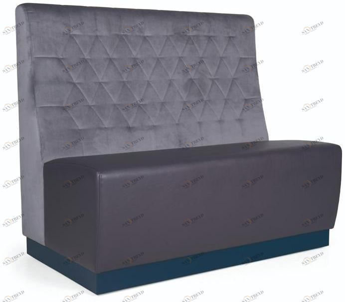 Fenabel Тканевая скамейка с высокой спинкой  So.0u61 