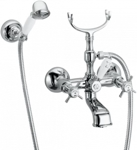 Fir Italia Настенный смеситель для ванны с ручным душем Canterbury 30 3031232