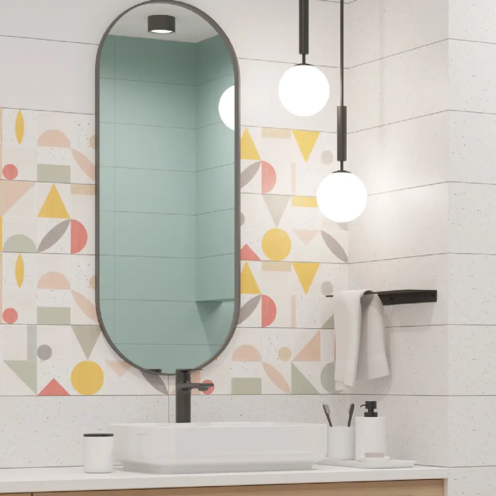 Плитка настенная LB Ceramics Юген Линдберг 20x60 см 0.84 м² матовая цвет разноцветный 87023032 STLM-2170578