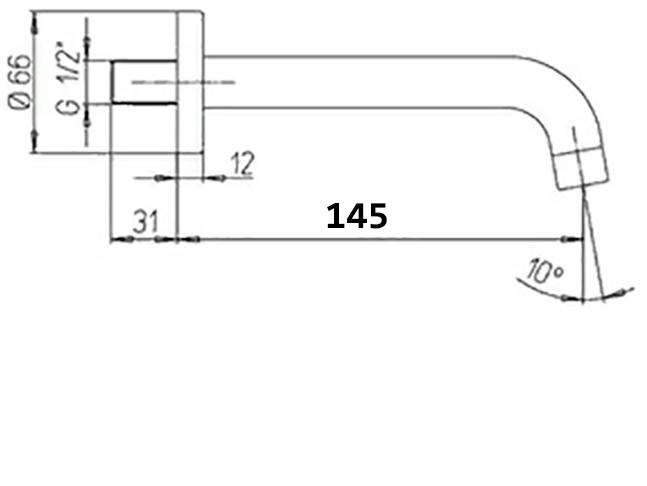 Paini Cox 78CR430 излив  - Вид №4