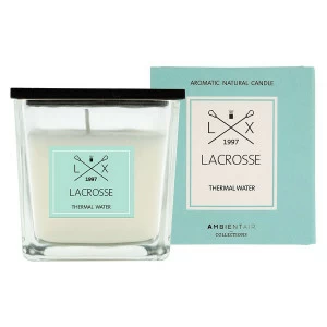 Свеча ароматическая в стекле 8х8 см "Термальный источник" Lacrosse AMBIENTAIR  00-3880975 Голубой