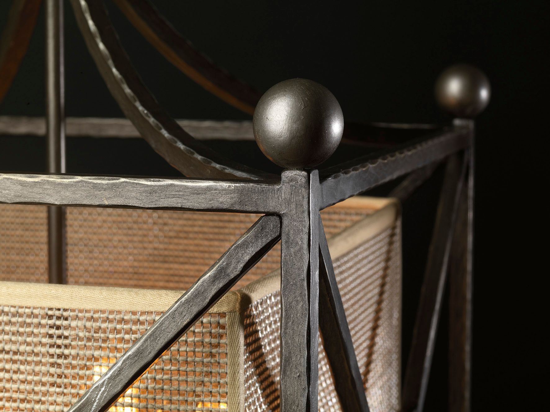 Железный подвесной светильник OFFICINACIANI QUATTRO ARCH-00076521 - Вид №1