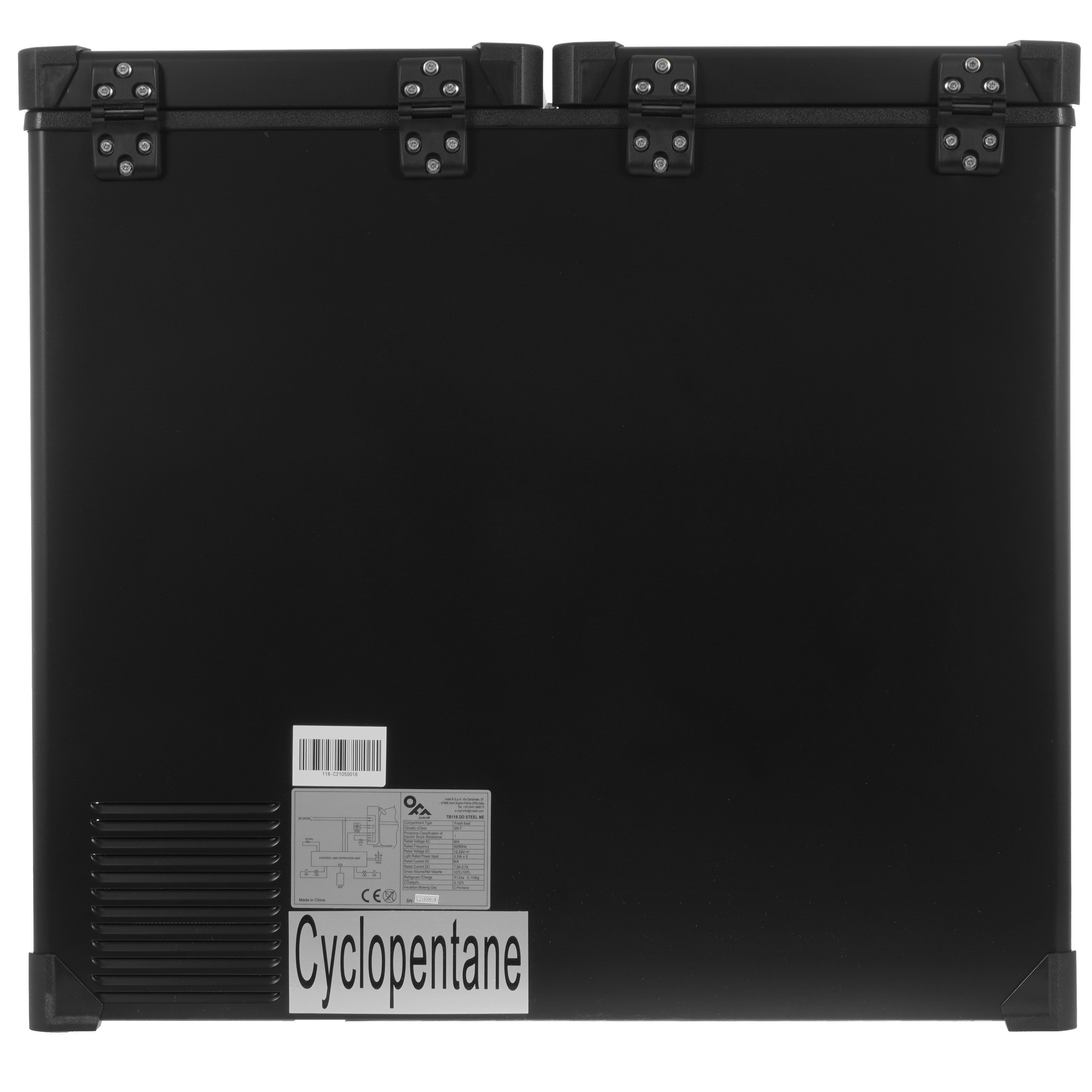 5345136 Холодильник автомобильный Indel B TB118 (OFF) черный STDN-0139954 - Вид №7