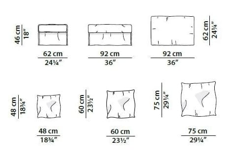 Кожаный диван Baxter Housse ARCH-00144715 - Вид №4