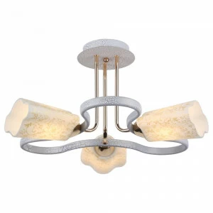 Потолочная люстра Arte Lamp Romola A8182PL-3WG белая ARTE LAMP ROMOLA 058321 Белый