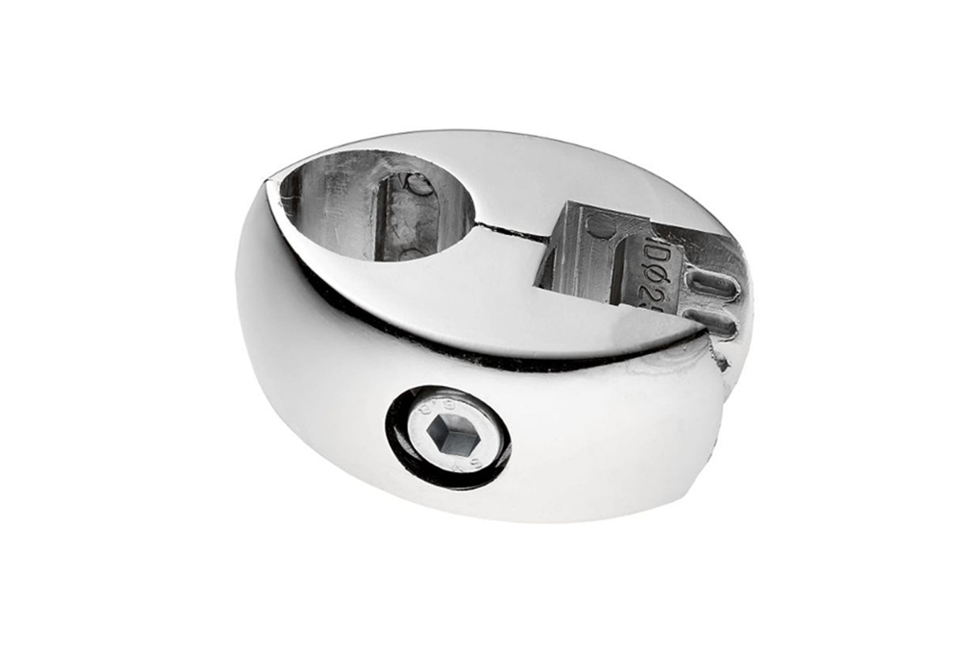 Односторонний держатель панели BOUTTE хром 127420 16252341 STLM-0006697